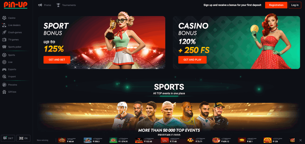 casino pin up online